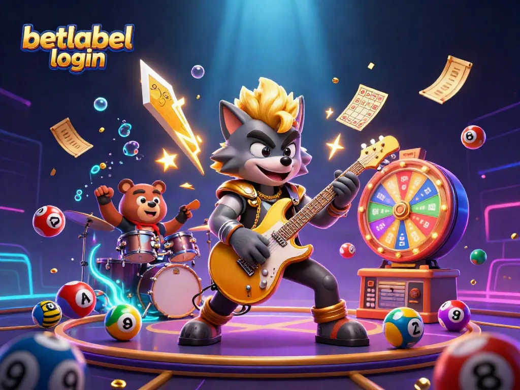 Engage in thrilling online gaming with betlabel login on a vibrant casino stage.